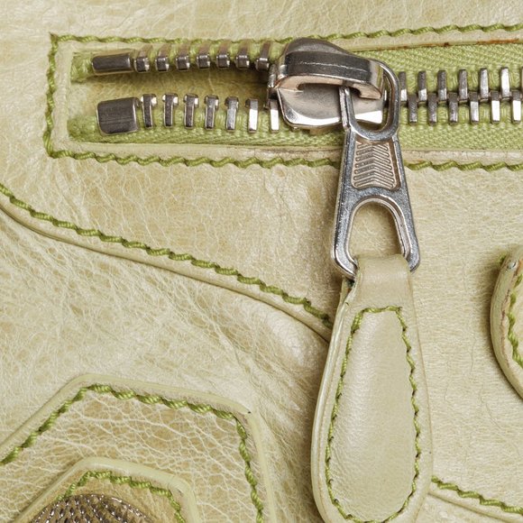 Balenciaga Pistachio Agneau GSH Motorcycle City Bag - Picture 10 of 15